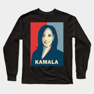 Kamala Harris Pop art Long Sleeve T-Shirt
